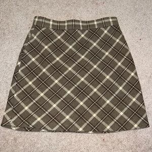 Plaid skirt